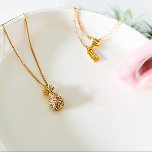 Kate Spade By the Pool Pineapple Necklace